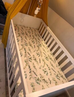 Paidi Gitterbett Carlo 70x140cm inkl. Matratze und Umbauset - Mandelbachtal