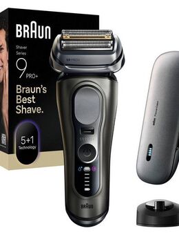 Braun Elektrorasierer Series 9 9625s, integrierter Präzisionstrimmer, Pro-SensoAdapt, 5+1 ultradünne Präzisionsklingen, Ladeetui
