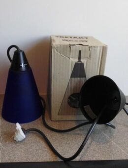 Ikea Tretakt Lampe Leuchte Glas Hängelampe Punktbeleuchtung blau unbenutzt 5,- - Flensburg