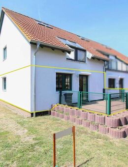 Gemütliche 2-Zimmer-Erdgeschosswohnung mit Terrasse in idyllischem Garz auf Usedom - Garz
