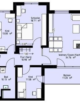 Elegante und exzellente Neubau-Wohnung: 4 Zimmer - Gera