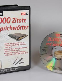 20.000 Zitate und Sprichwörter - CD-ROM - Hamburg Hamburg-Nord