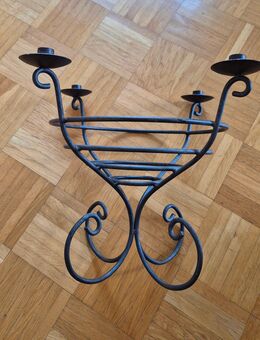 Adventskranz Kerzenkranz schwere Qualität Eisenoptik groß - Stuttgart