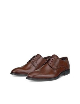 Ecco MELBOURNE Schnürschuh mit seitlichen Nähten, Freizeitschuh, Halbschuh, Schnürschuh
