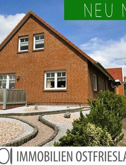 Modernes Einfamilienhaus mit Ausbaureserve: Ebenerdiges Wohnen in malerischer Lage - Krummhörn