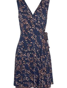 Vivance Strandkleid mit Alloverdruck und Bindeband, Wickelkleid, Sommerkleid