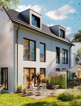 Nachhaltige, ruhig gelegene Doppelhaushälfte mit Süd-West Garten im Märchenviertel von Waldperlach - München