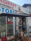 Sonnenschirm grün Sonnenschutz Balkonschirm Terrassenschirm in 75217