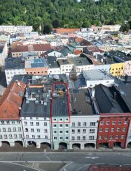 Urbanes Wohnerlebnis über zwei Ebenen - Stilvolle Loftwohnung mit Dachterrasse und Weitblick! - Wasserburg (Inn)