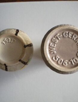 2 Keramik-Vasen,50er Jahre,West-Germany,Höhe ca. 7-10 cm - Linnich