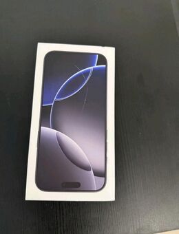 Apple iPhone 16 Pro Max 256 GB Schwarz neu versiegelt aus Vertragsverlängerung - Köln