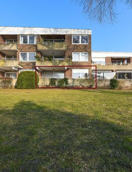 Stadtnahe Eigentumswohnung im Erdgeschoss mit großzügigem Balkon - Lüneburg