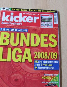 Sportmagazin kicker 2008/09 - Lehrte