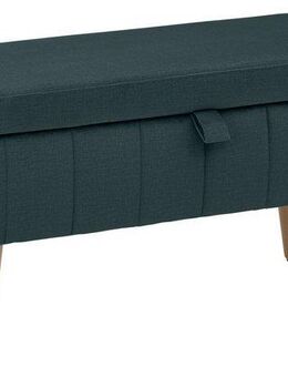 INOSIGN Truhenbank AMIRA Sitzbank mit Stauraum, Maße B/T/H: 81/36/43 cm, mit Staufach, in 3 Bezugsqualitäten mit feiner Steppung