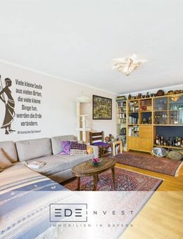 Energieeffizient & stilvoll: 3-Zimmer-Wohnung mit Aufzug, Wintergarten und Garage - Bad Aibling