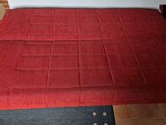 Sofa Feincord weinrot: 50 Euro ; nur Selbst-Abholung - Glauburg