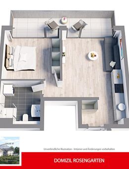 DOMIZIL ROSENGARTEN -2 Zi Wohnung -WHG24 - Garmisch-Partenkirchen