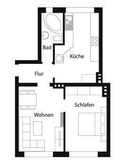 Frisch renovierte Erdgeschosswohnung sucht neuen Mieter - Magdeburg