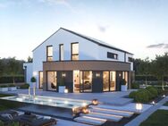 Bestpreisgarantie mit Bien-Zenker - Traumhaus mit unverbaubarer Aussicht - Hildrizhausen