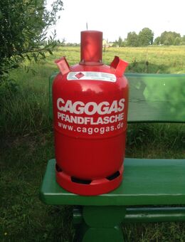 Propan Gasflasche 11kg, Cagogas Eigentum Leer gebraucht - Landscheide
