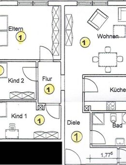 Süd-Terasse, Niederenergie, 4ZKB - Sankt Wendel