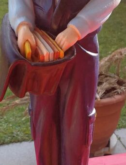 Postbote (Briefzusteller, Handgeschnitzt) - Aachen