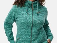 Ragwear Sweatjacke Neska Print Zip Plus Cooler Damen Zip-Hoodie mit Kapuze und Print