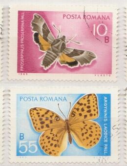 Posta Romana-Rumänien Schmetterlinge (1)  [378] - Hamburg