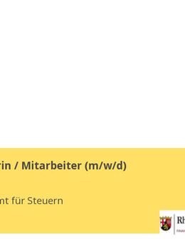 Mitarbeiterin / Mitarbeiter (m/w/d) - Mainz Zentrum