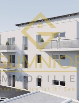 Vorankündigung!! Erstklassige 2 Zimmer-Penthouse im 2.OG mit großzugiger Terrasse+Balkon ** Ruhige Lage ** KfW 40 QNG - Windischeschenbach