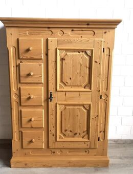Bauernschrank Nr.731) Voglauer Brotschrank Anno 1900 natur massiv - Sulingen