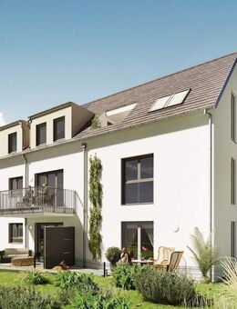TRAUMHAFTE NEUE LICHTDURCHFLUTETE DACHGESCHOSSWOHNUNG MIT SONNIGER LOGGIA UND BLICK INS GRÜNE - Erlangen