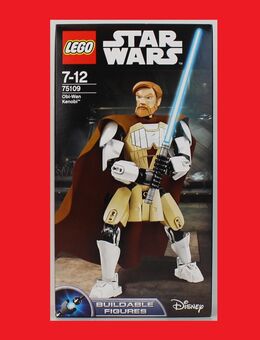 Neu LEGO 75109 Star Wars - Actionfigur Obi-Wan Kenobi Buildable Figures EOL XXL Großfigur ungeöffnet - Gaggenau
