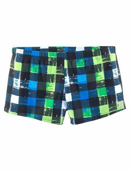 Buffalo Boxer-Badehose in trendiger Karo-Optik