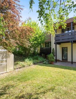 Einfamilienhaus mit Split-Level Grundriss, großem Garten und großem Hof - Karlsruhe