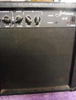 Axman G10 Gitarren Verstärker. Funktioniert. Tragbar. 10 Watt. Leitung. Mit Strom Kabel - Krefeld