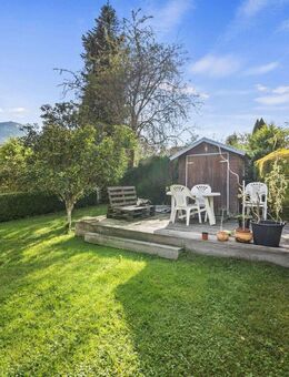 Sofort einziehen: DG-Wohnung mit Garten & Garage in Toplage Ruhpolding! - Ruhpolding