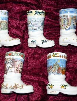 5 limit. Porzellan Weihnachtsstiefel - Gelsenkirchen Buer