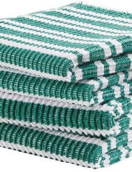 DDDDD Spültuch Stripe, 30x30 cm, aus 100% Baumwolle, (Set, 4-tlg), mit luxuriöser Rippenstruktur und optimale Feuchtigkeitsaufnahme