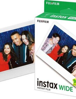FUJIFILM Sofortbildfilm Instax WIDE Film, 20 (Packung 2-St)