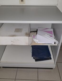Büroschrank mit ausziehbarer Lade in grau von gumpo - Hannover Vahrenwald-List