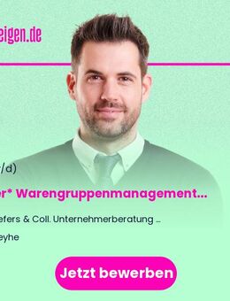 Leiter* Warengruppenmanagement / Einkauf - Weyhe