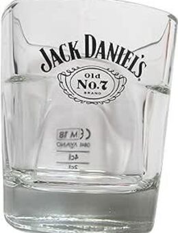 Jack Daniels - Glas - 2cl. & 4cl. Strich - Motiv 1 - Doberschütz