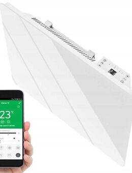 Energiesparende Heizung Konvektor mit THERMOSTAT WIFI APP Steuerung 900W - Wuppertal