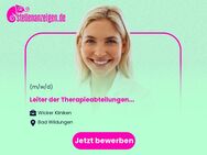 Leiter der Therapieabteilungen (m/w/d) - Bad Wildungen