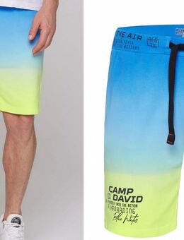 CAMP DAVID SWEAT SHORTS Gr. 3 XL 19 € Blau Gelb NEUWARE OVP 27711 OHZ VS möglich - Osterholz-Scharmbeck Zentrum
