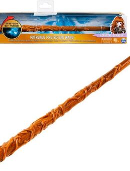 Spin Master Kreativset Wizarding World - Patronus-Projection-Zauberstab Hermine, mit Projektion