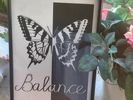 Druckbare Kunst: Balance-Schmetterling - Hannover