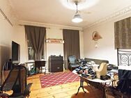 Möbliert vermietete 3-Zimmer-Altbau-Wohnung im VH mit Balkon, Stuck und Dielen in Berlin-Mitte, OT Alt-Moabit - Berlin