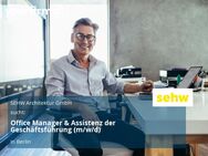 Office Manager & Assistenz der Geschäftsführung (m/w/d) - Berlin